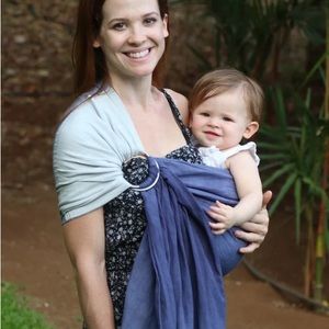 Nalakai Pura Vida Ring Sling in Ocean Tide (blue)